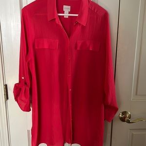 Chicos tunic length blouse